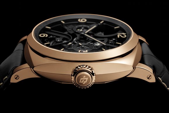 Rose-gold-dial-replica-Panerai-watches