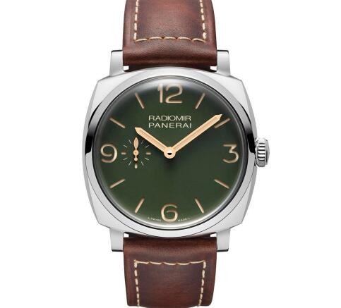 Brand-New Panerai Radiomir Replica Watches With Military Green Dials