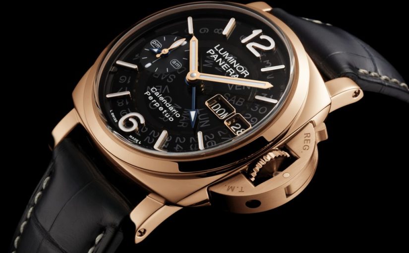 W&W 2022 – UK Perfect Replica Panerai Luminor Goldtech Calendario Perpetuo PAM01269