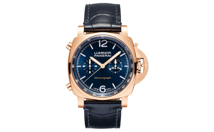 UK Cheap Replica Panerai’s New Line of Chronograph Watches Includes a Luxe Gold-Case Model