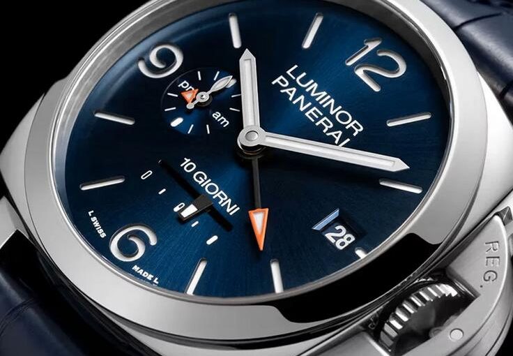 UK Perfect Panerai Luminor Dieci Giorni GMT Fake Watches Online