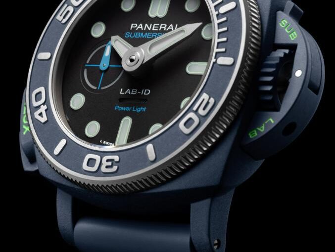 New Release: Top Wholesale Fake Panerai Submersible Elux LAB-ID PAM01800 Watches UK With On-Demand Light